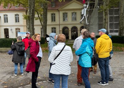 Im Innenhof bei Zuber in Rixheim